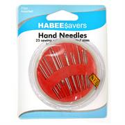  Hand Needle Compact, 25 Pieces, Assorted Sizes